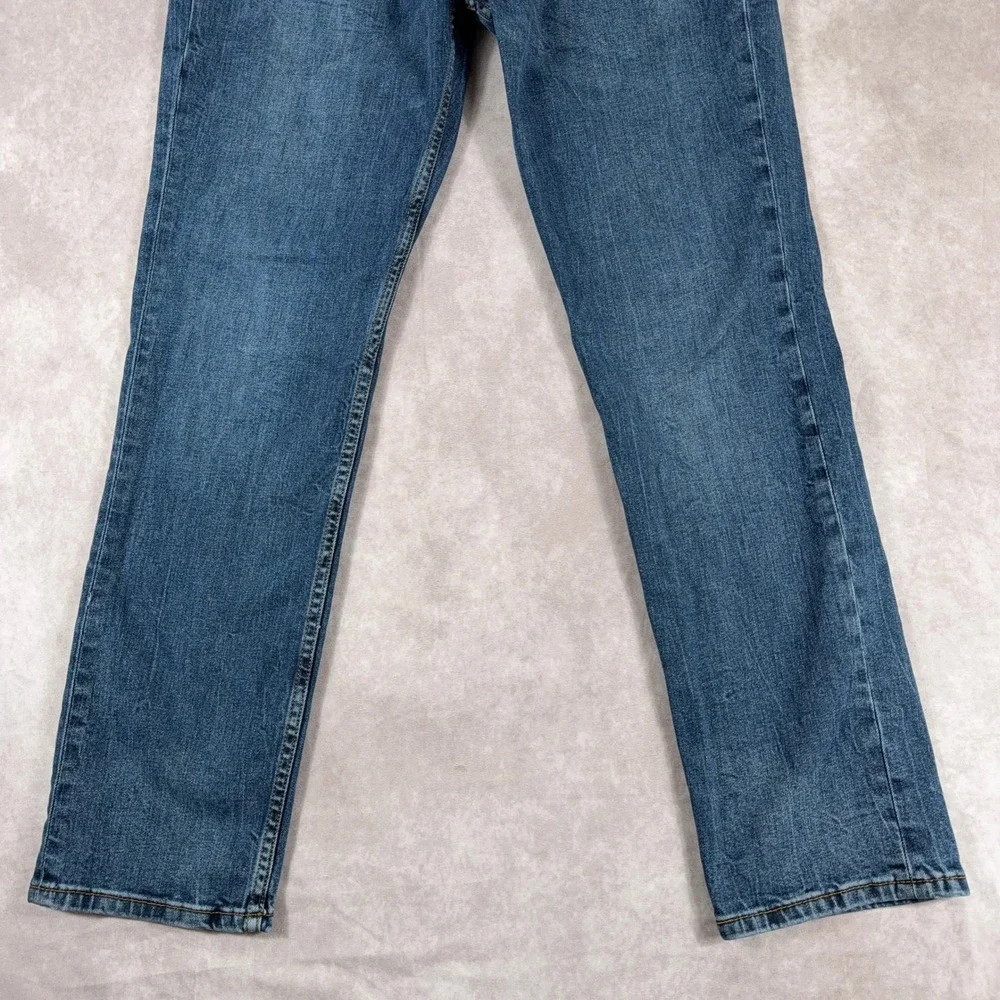 Levi's 511 Slim Fit Blue Denim Jeans 36x32 Mens‎ Classic Casual Stretch Pants